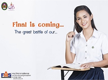 Final is coming..The great battle of
our...