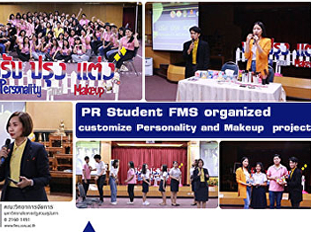 PR Student FMS organized customize
Personality and Makeup project