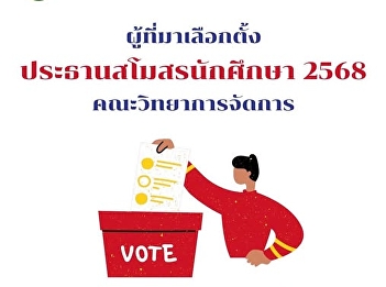 Unofficial Total Score Results of the
Election President of the Faculty of
Management Science Student Council, Year
2025