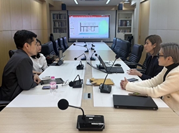 The International Business Department is
negotiating a collaboration with Cabric
(Thailand) Co., Ltd.