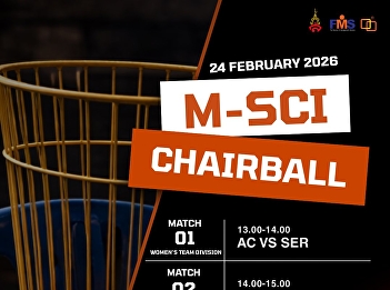 Join us for basketball and handball
competitions! Everyone is invited to
come watch and cheer from the sidelines.