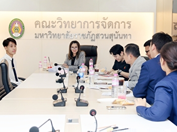The Faculty of Management Sciences
conducted interviews to select students
for scholarships to participate in a
short-term training program at Dong Ah
Institute of Media and Art, Republic of
Korea (3rd batch).