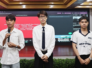 The Faculty of Management strengthens
digital media skills, preparing students
to learn video production for marketing
communication in the Republic of Korea,
Batch 3.