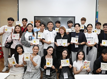 FMS  raises the level of learning to the
world stage. Students learn Han Geul
Calligraphy and K-POP Dance at DIMA,
South Korea, Day 3, enhancing skills
through creative culture, extending Soft
Power to modern marketing
communications.