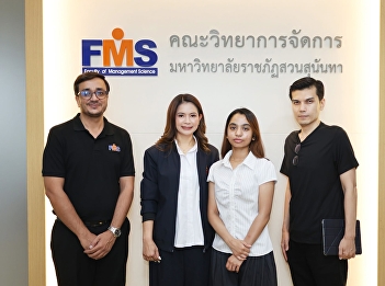 The Faculty of Management Science, Suan
Sunandha Rajabhat University, welcomed
exchange students from De Montfort
University (DMU), United Kingdom.